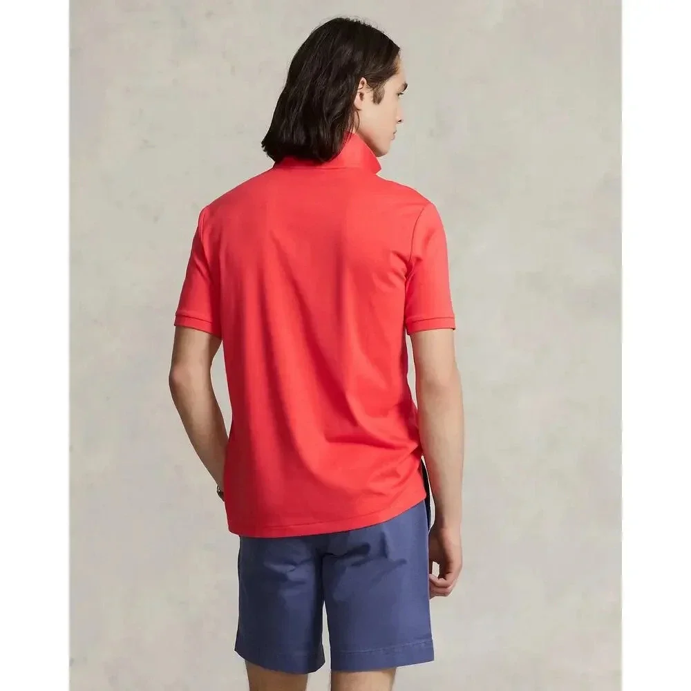 Polo Ralph Lauren Classic Fit Soft Cotton Polo Shirt Red Reef Size XL